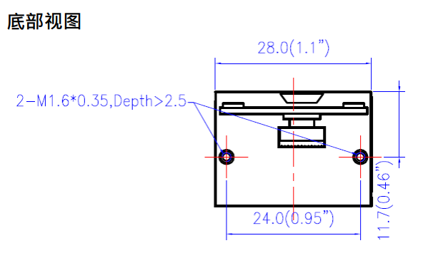 GX-12DP掃描頭尺寸 GX-12DP掃描頭尺寸