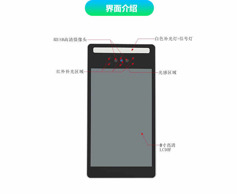 人臉識別終端F5 人臉識別終端F5